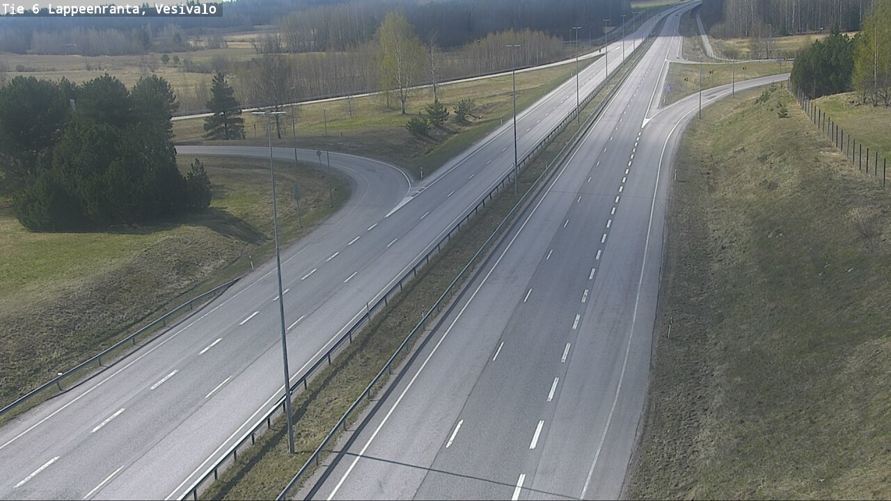 Kelikamerat Kuva Tie 6 Lappeenranta, Vesivalo, Lappeenranta, Etelä-Karjala