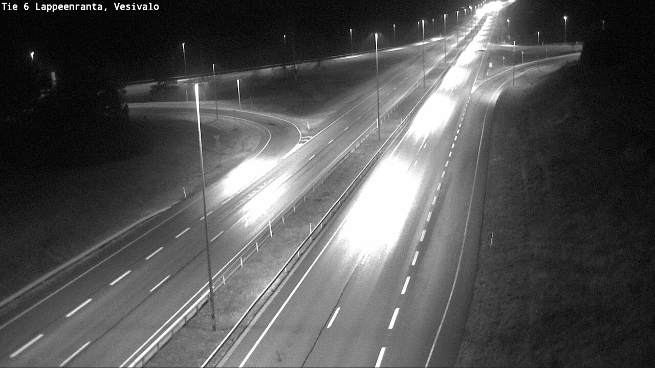 Weather Camera Image Väg 6 Villmanstrand, Vesivalo, Lappeenranta, Etelä-Karjala
