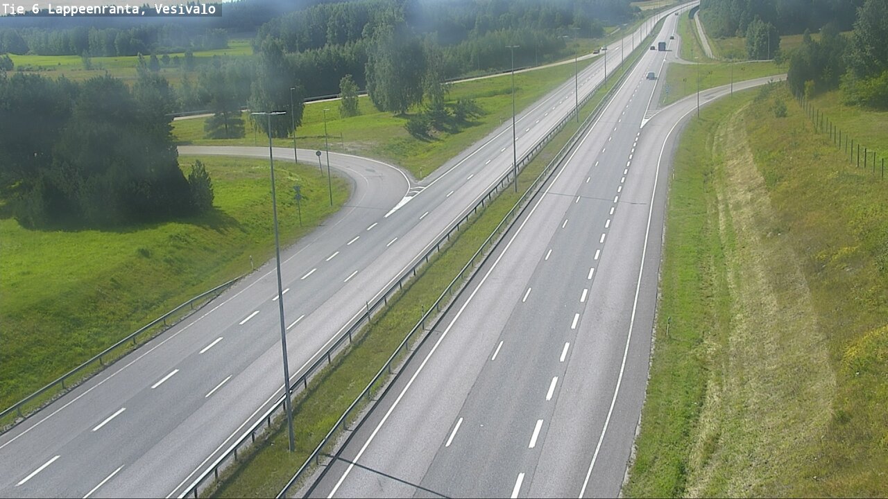 Kelikamerat Kuva Tie 6 Lappeenranta, Vesivalo, Lappeenranta, Etelä-Karjala