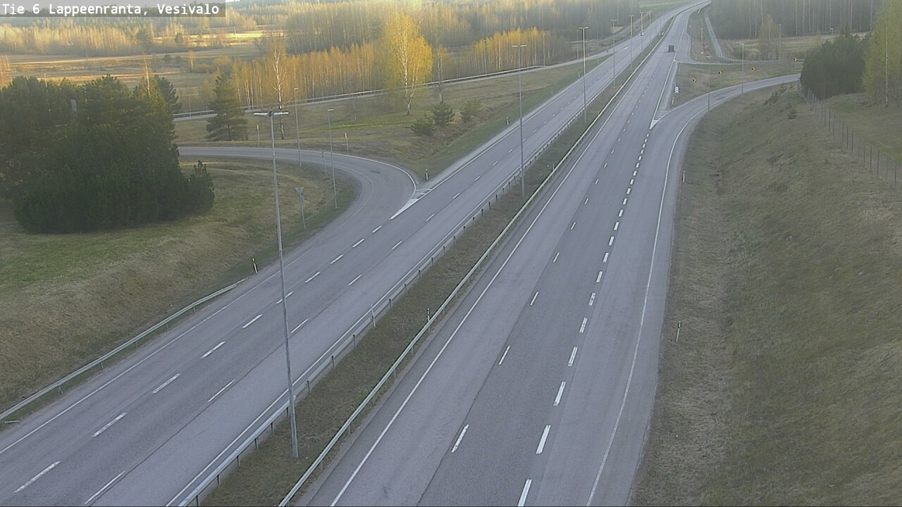 Kelikamerat Kuva Tie 6 Lappeenranta, Vesivalo, Lappeenranta, Etelä-Karjala