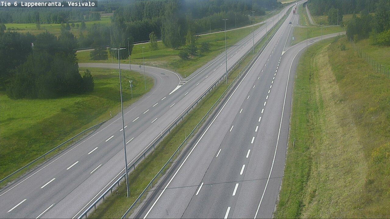 Kelikamerat Kuva Tie 6 Lappeenranta, Vesivalo, Lappeenranta, Etelä-Karjala