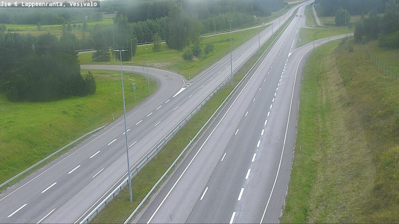 Kelikamerat Kuva Tie 6 Lappeenranta, Vesivalo, Lappeenranta, Etelä-Karjala