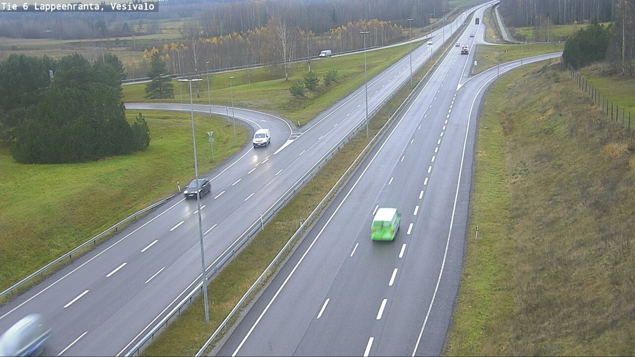 Kelikamerat Kuva Tie 6 Lappeenranta, Vesivalo, Lappeenranta, Etelä-Karjala