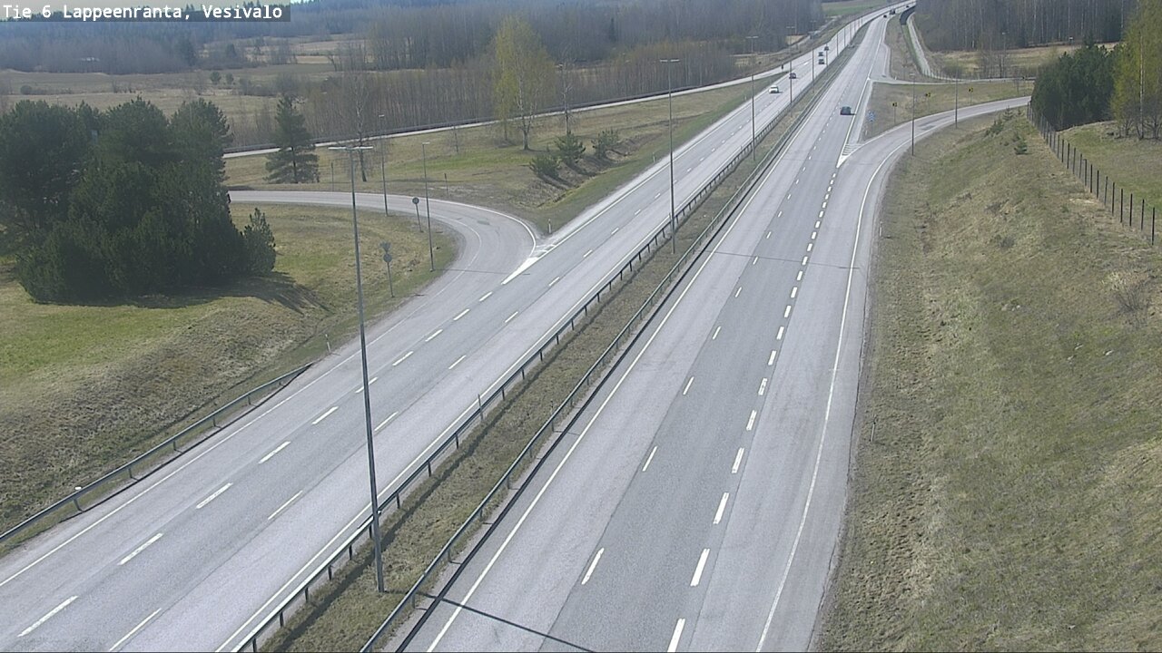 Kelikamerat Kuva Tie 6 Lappeenranta, Vesivalo, Lappeenranta, Etelä-Karjala