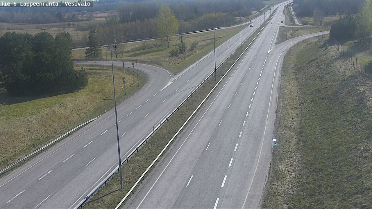 Kelikamerat Kuva Tie 6 Lappeenranta, Vesivalo, Lappeenranta, Etelä-Karjala