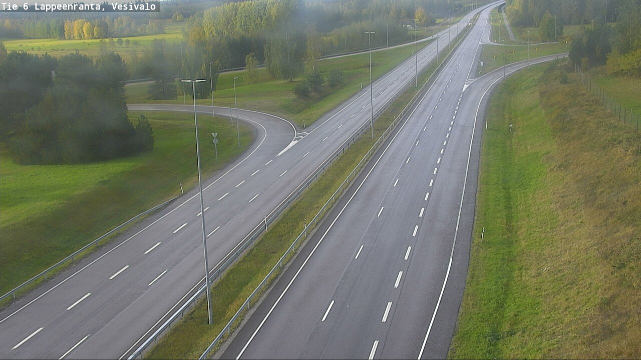 Kelikamerat Kuva Tie 6 Lappeenranta, Vesivalo, Lappeenranta, Etelä-Karjala
