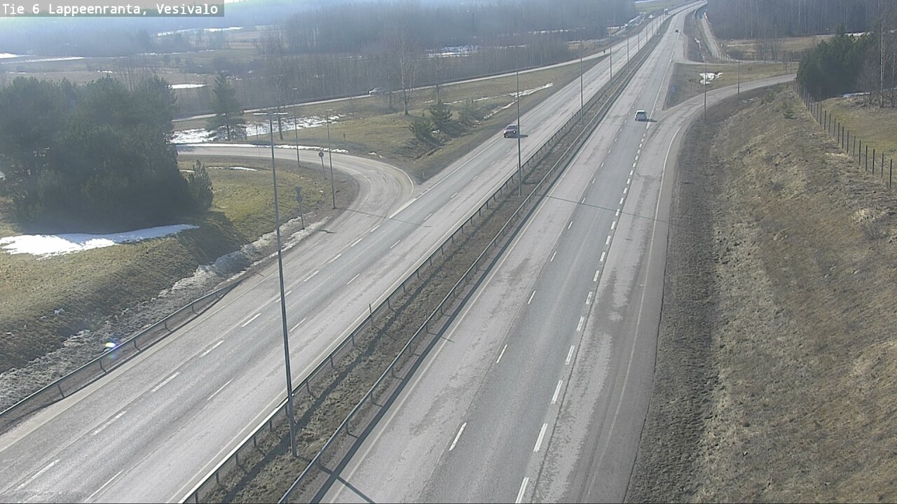 Kelikamerat Kuva Tie 6 Lappeenranta, Vesivalo, Lappeenranta, Etelä-Karjala