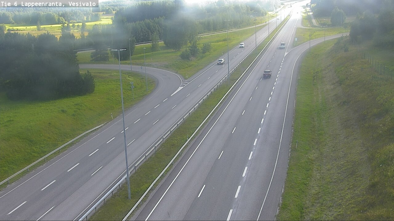 Kelikamerat Kuva Tie 6 Lappeenranta, Vesivalo, Lappeenranta, Etelä-Karjala