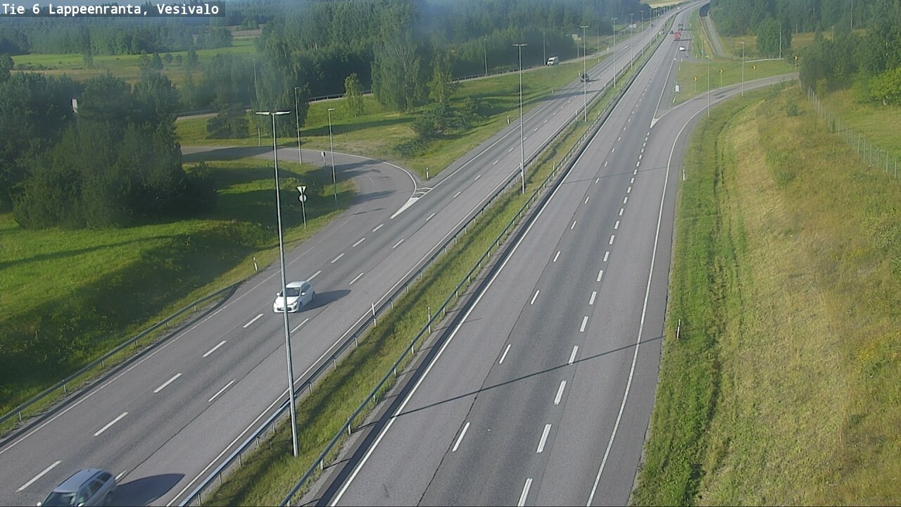 Kelikamerat Kuva Tie 6 Lappeenranta, Vesivalo, Lappeenranta, Etelä-Karjala