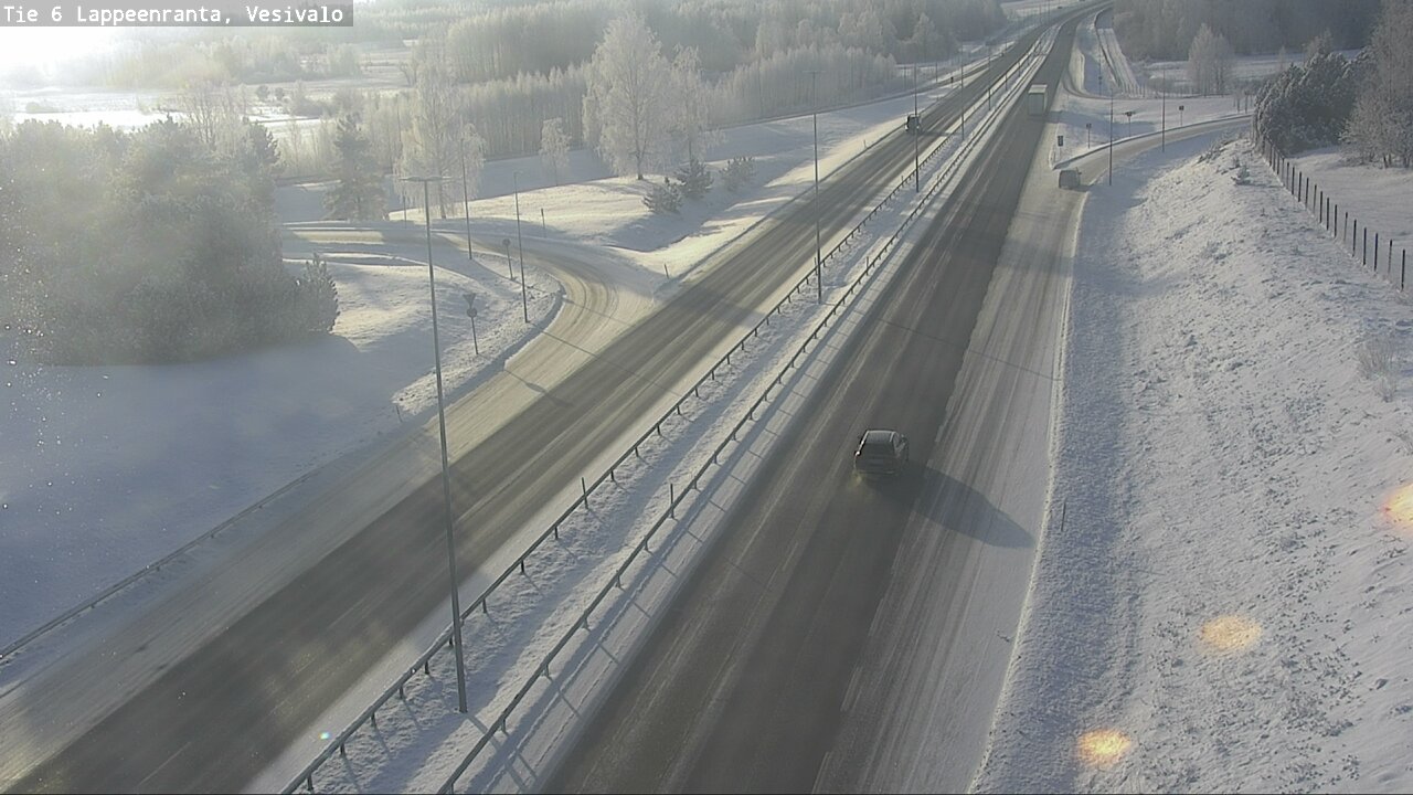 Kelikamerat Kuva Tie 6 Lappeenranta, Vesivalo, Lappeenranta, Etelä-Karjala