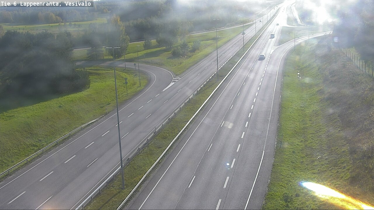 Kelikamerat Kuva Tie 6 Lappeenranta, Vesivalo, Lappeenranta, Etelä-Karjala