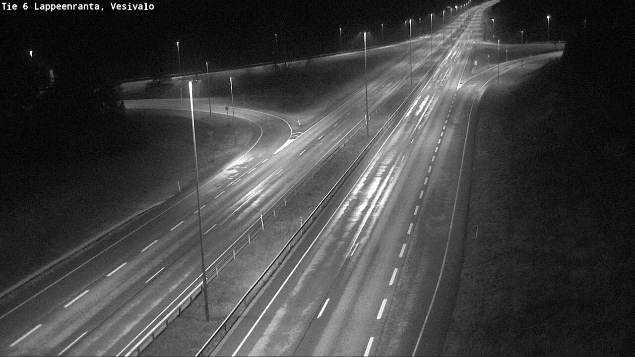 Weather Camera Image Road 6 Lappeenranta, Vesivalo, Lappeenranta, Etelä-Karjala