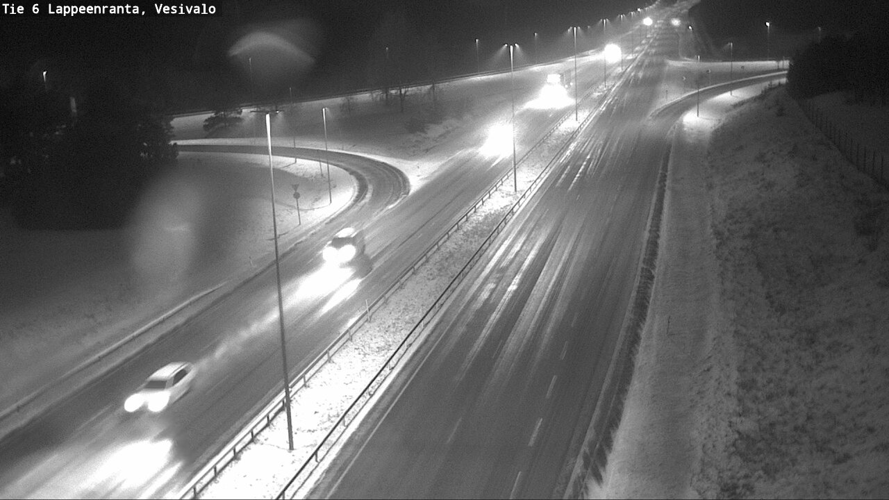 Weather Camera Image Väg 6 Villmanstrand, Vesivalo, Lappeenranta, Etelä-Karjala