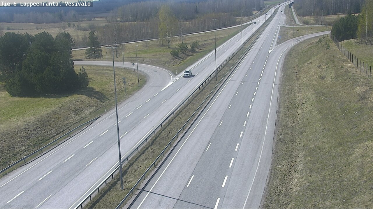 Kelikamerat Kuva Tie 6 Lappeenranta, Vesivalo, Lappeenranta, Etelä-Karjala