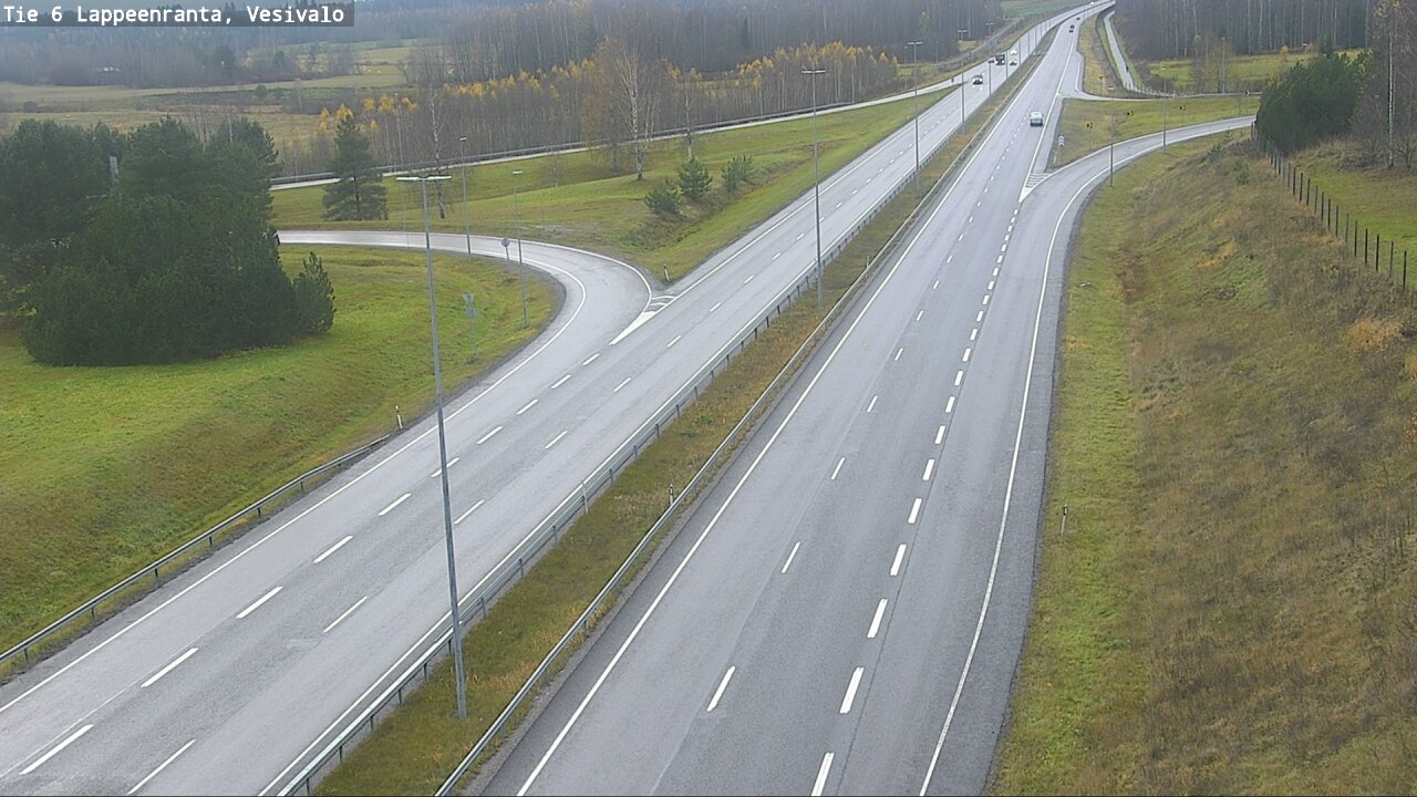 Kelikamerat Kuva Tie 6 Lappeenranta, Vesivalo, Lappeenranta, Etelä-Karjala