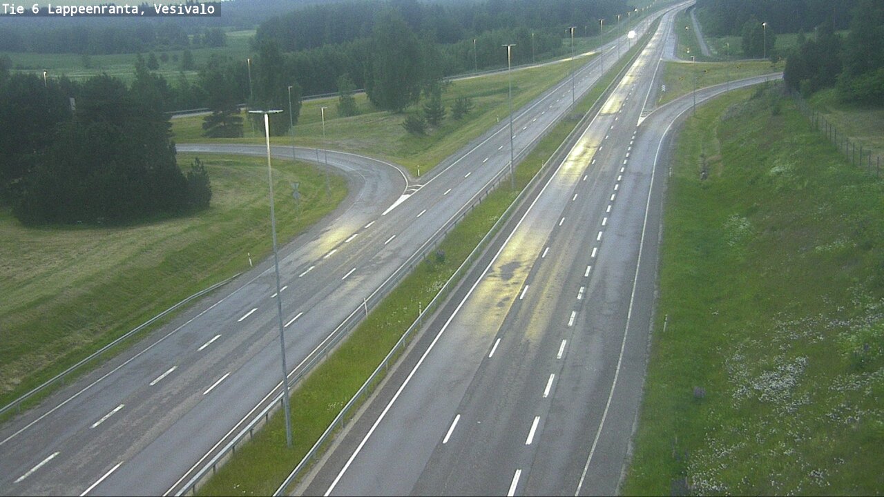 Kelikamerat Kuva Tie 6 Lappeenranta, Vesivalo, Lappeenranta, Etelä-Karjala