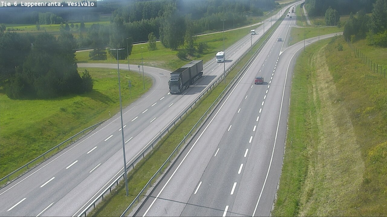 Kelikamerat Kuva Tie 6 Lappeenranta, Vesivalo, Lappeenranta, Etelä-Karjala