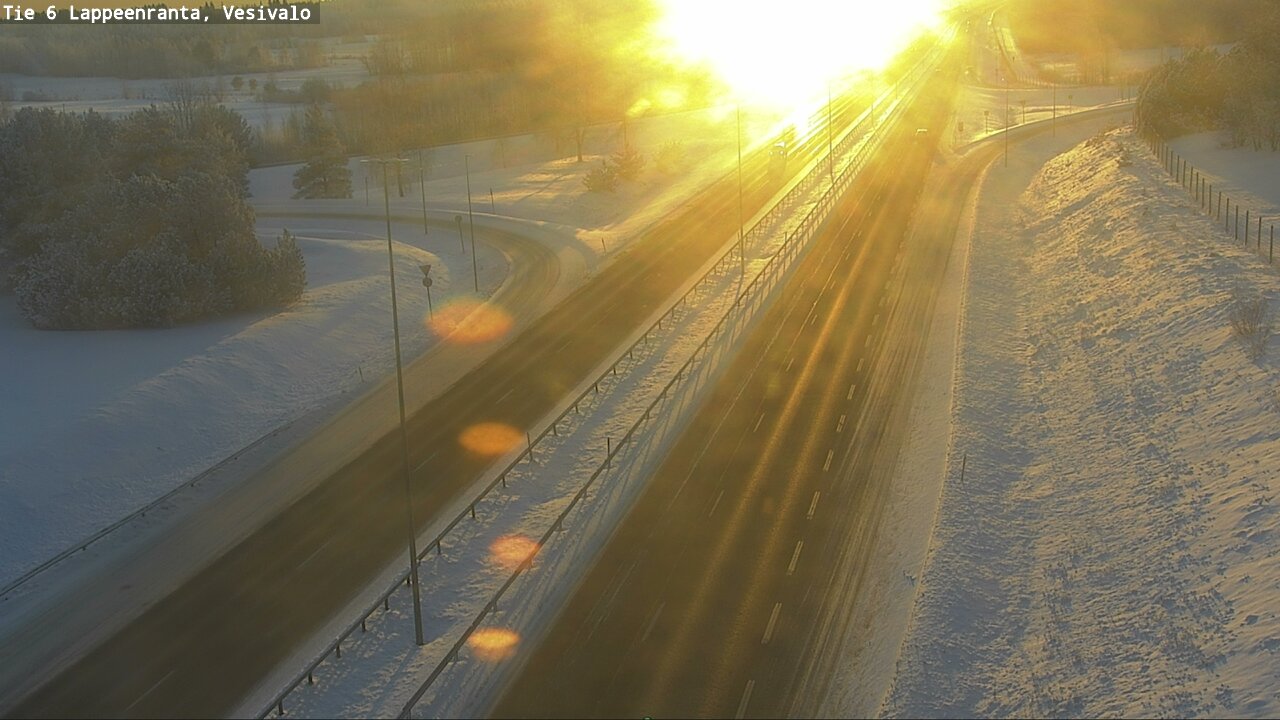 Kelikamerat Kuva Tie 6 Lappeenranta, Vesivalo, Lappeenranta, Etelä-Karjala