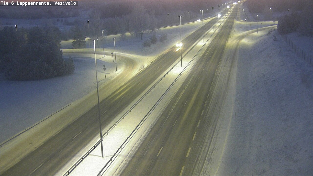 Kelikamerat Kuva Tie 6 Lappeenranta, Vesivalo, Lappeenranta, Etelä-Karjala