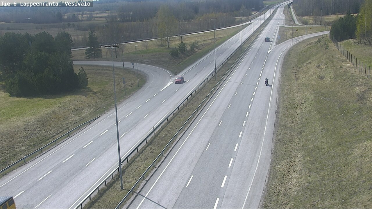 Kelikamerat Kuva Tie 6 Lappeenranta, Vesivalo, Lappeenranta, Etelä-Karjala