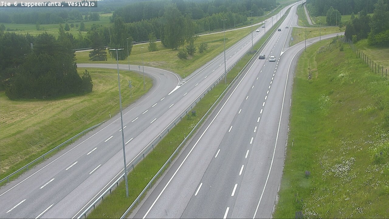 Kelikamerat Kuva Tie 6 Lappeenranta, Vesivalo, Lappeenranta, Etelä-Karjala