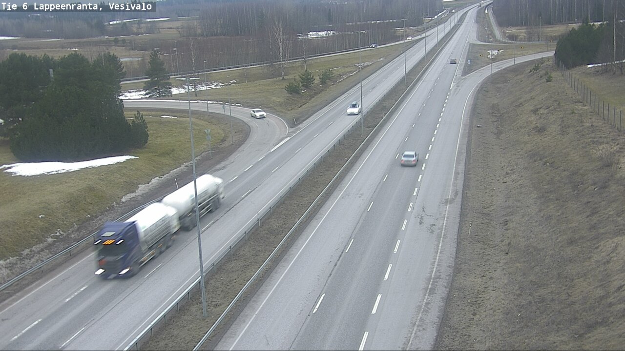 Kelikamerat Kuva Tie 6 Lappeenranta, Vesivalo, Lappeenranta, Etelä-Karjala