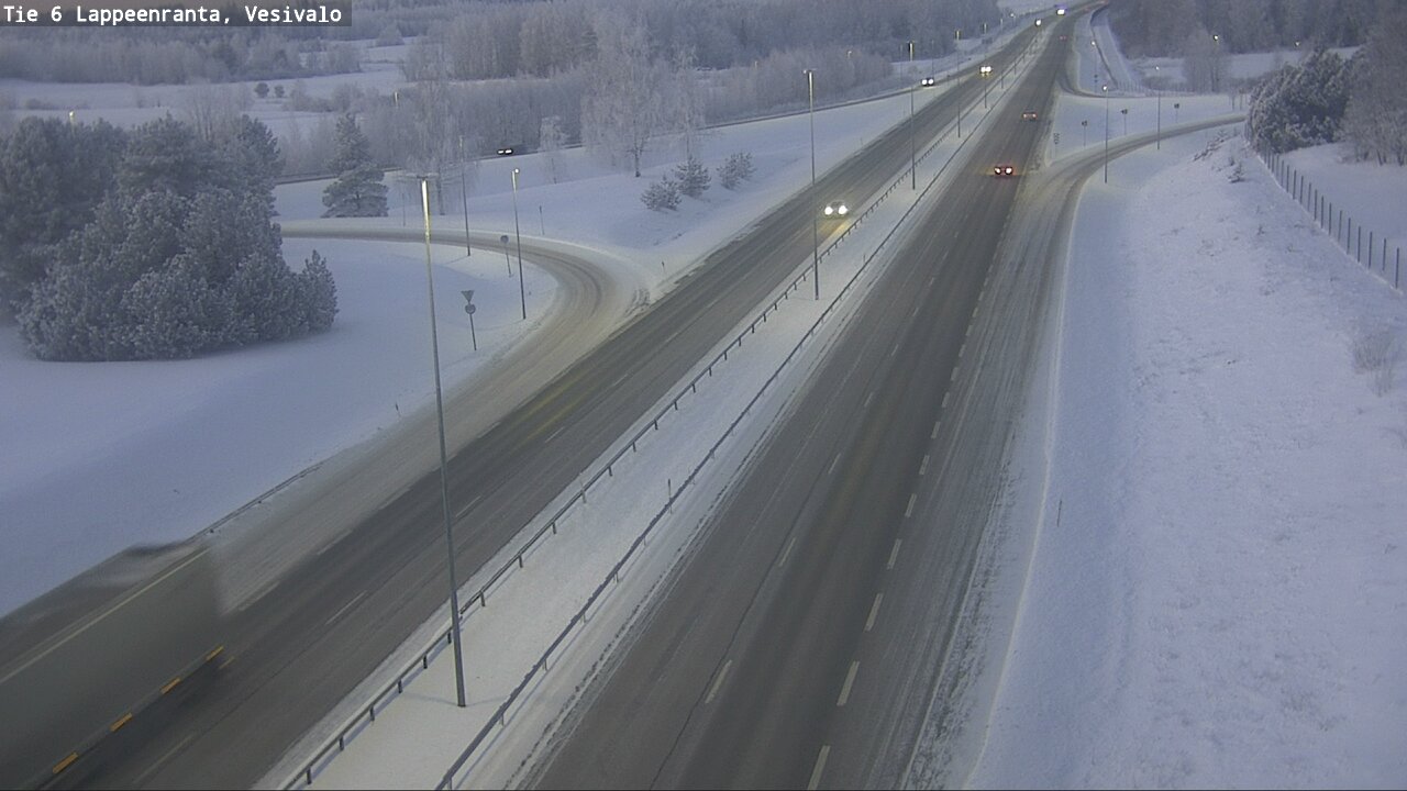 Kelikamerat Kuva Tie 6 Lappeenranta, Vesivalo, Lappeenranta, Etelä-Karjala