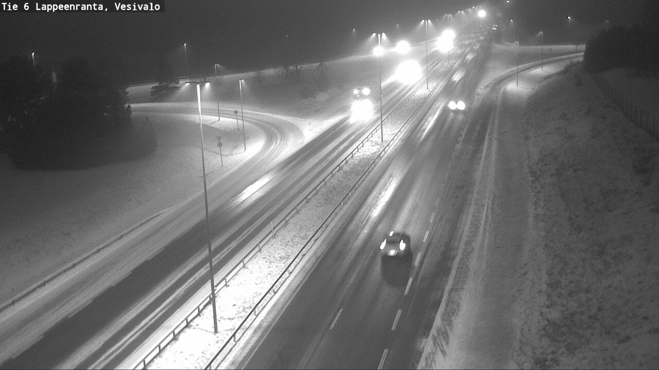 Weather Camera Image Väg 6 Villmanstrand, Vesivalo, Lappeenranta, Etelä-Karjala