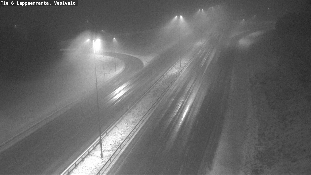 Weather Camera Image Väg 6 Villmanstrand, Vesivalo, Lappeenranta, Etelä-Karjala