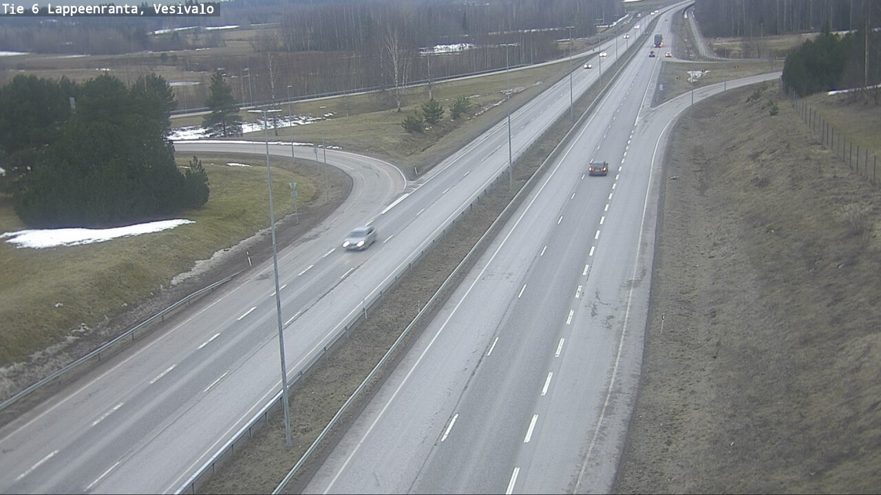 Kelikamerat Kuva Tie 6 Lappeenranta, Vesivalo, Lappeenranta, Etelä-Karjala