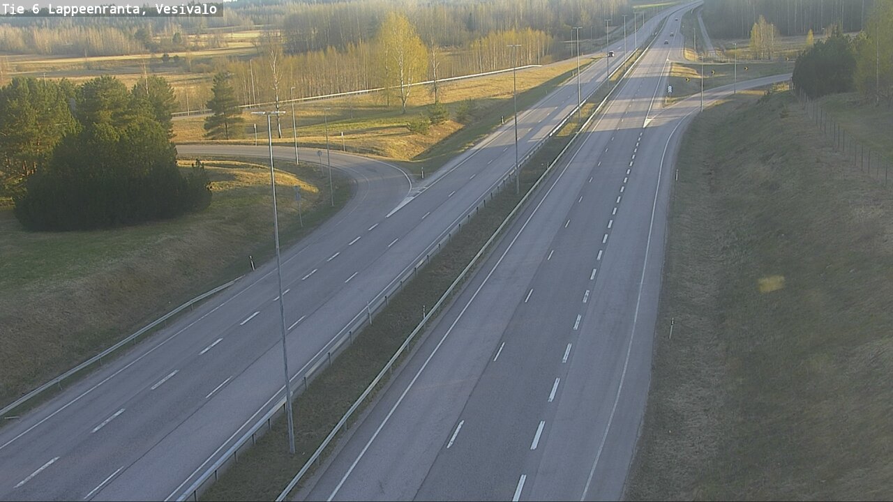 Kelikamerat Kuva Tie 6 Lappeenranta, Vesivalo, Lappeenranta, Etelä-Karjala
