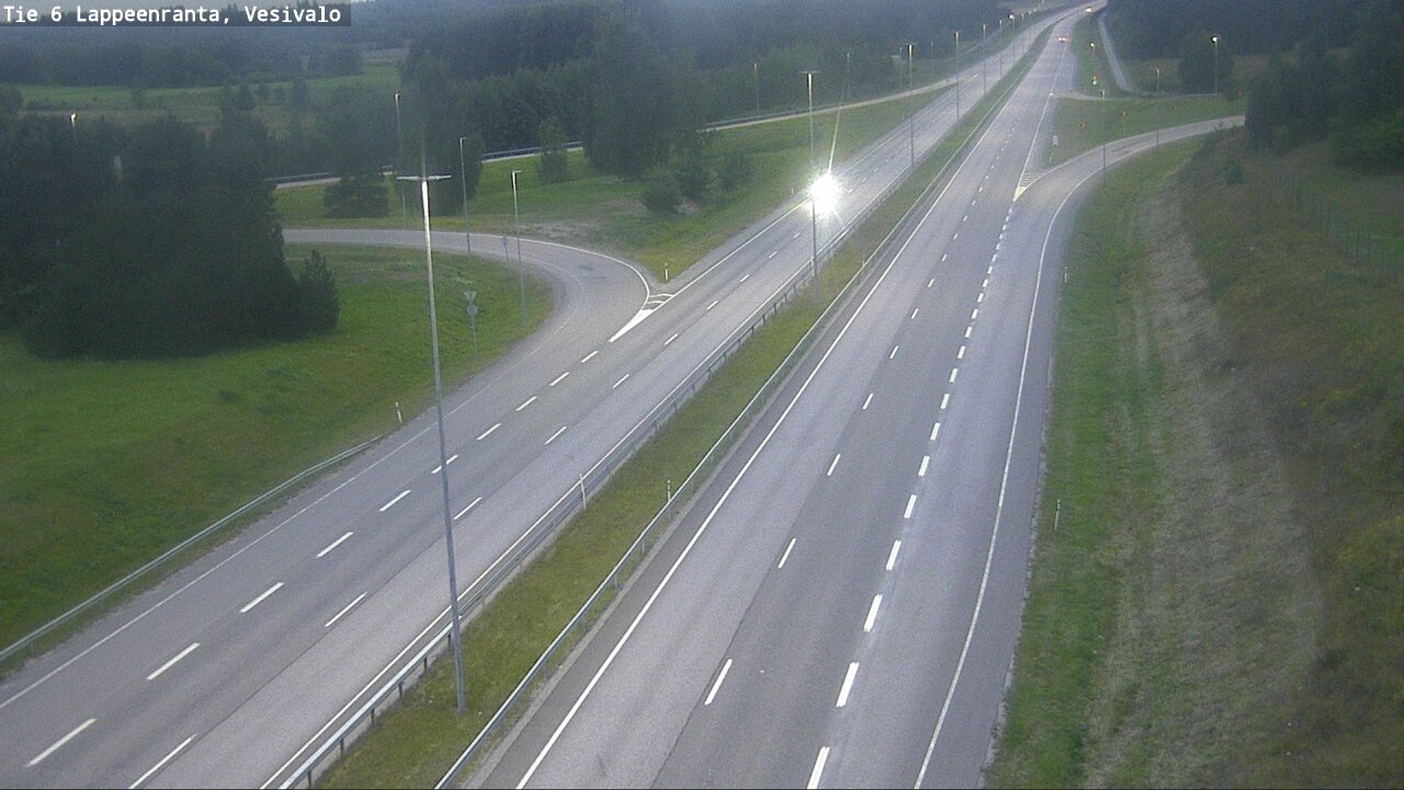 Kelikamerat Kuva Tie 6 Lappeenranta, Vesivalo, Lappeenranta, Etelä-Karjala