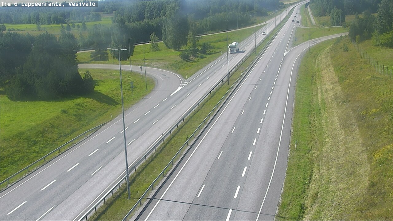 Kelikamerat Kuva Tie 6 Lappeenranta, Vesivalo, Lappeenranta, Etelä-Karjala