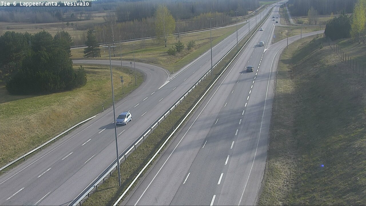 Kelikamerat Kuva Tie 6 Lappeenranta, Vesivalo, Lappeenranta, Etelä-Karjala