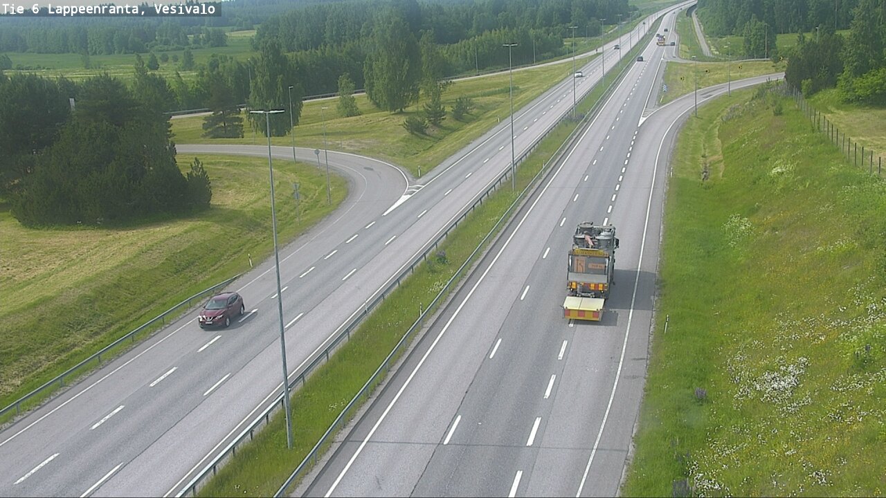 Kelikamerat Kuva Tie 6 Lappeenranta, Vesivalo, Lappeenranta, Etelä-Karjala