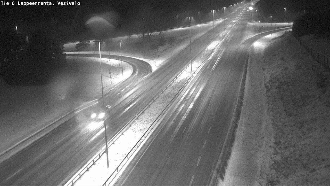 Weather Camera Image Väg 6 Villmanstrand, Vesivalo, Lappeenranta, Etelä-Karjala