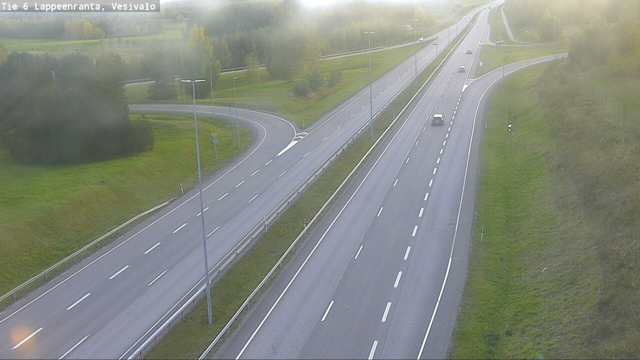Kelikamerat Kuva Tie 6 Lappeenranta, Vesivalo, Lappeenranta, Etelä-Karjala