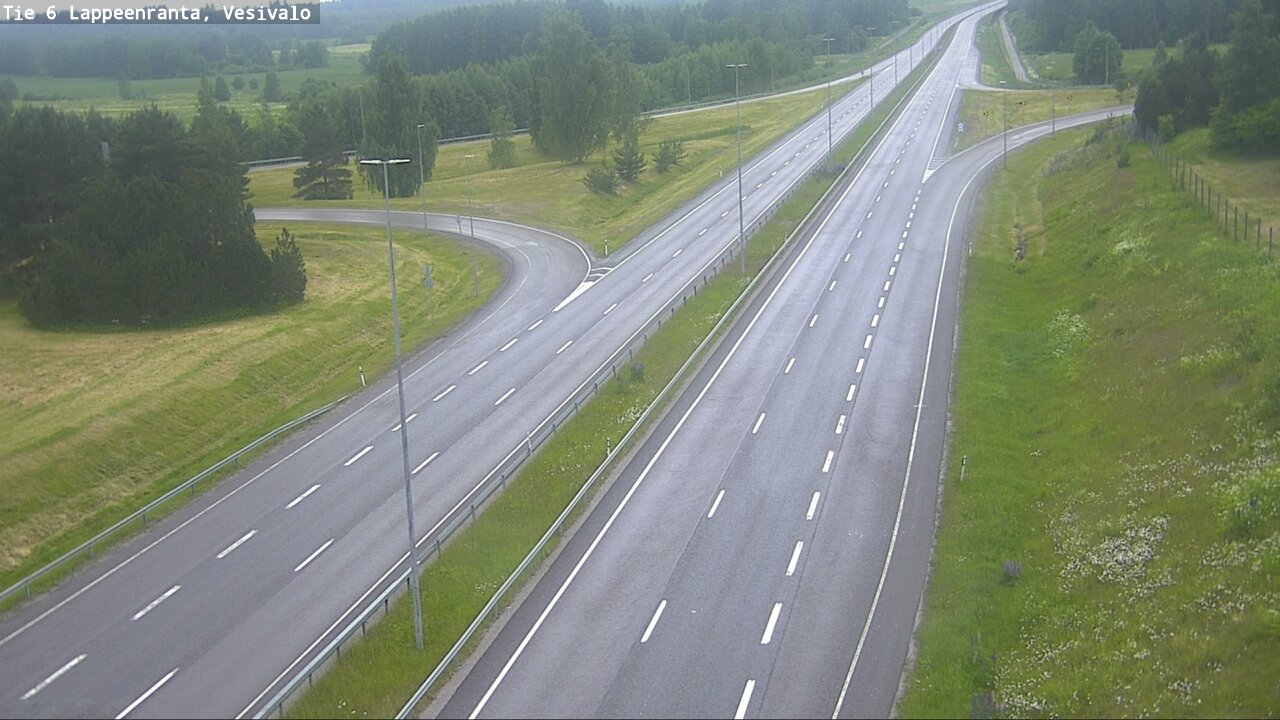 Kelikamerat Kuva Tie 6 Lappeenranta, Vesivalo, Lappeenranta, Etelä-Karjala