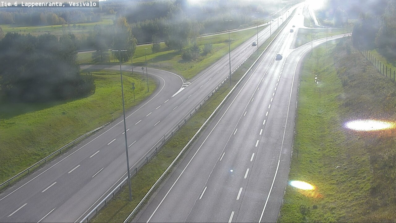 Kelikamerat Kuva Tie 6 Lappeenranta, Vesivalo, Lappeenranta, Etelä-Karjala
