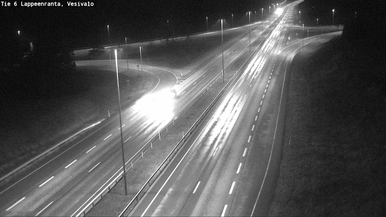 Weather Camera Image Väg 6 Villmanstrand, Vesivalo, Lappeenranta, Etelä-Karjala