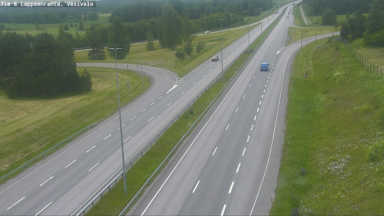 Kelikamerat Kuva Tie 6 Lappeenranta, Vesivalo, Lappeenranta, Etelä-Karjala