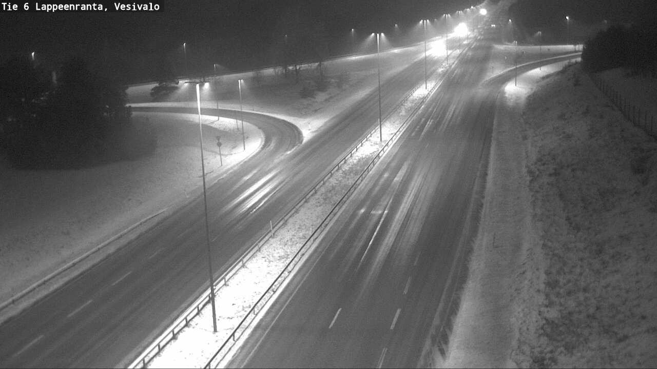 Weather Camera Image Väg 6 Villmanstrand, Vesivalo, Lappeenranta, Etelä-Karjala