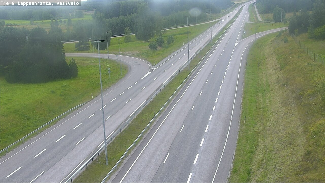 Kelikamerat Kuva Tie 6 Lappeenranta, Vesivalo, Lappeenranta, Etelä-Karjala
