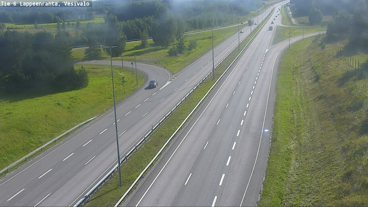 Kelikamerat Kuva Tie 6 Lappeenranta, Vesivalo, Lappeenranta, Etelä-Karjala