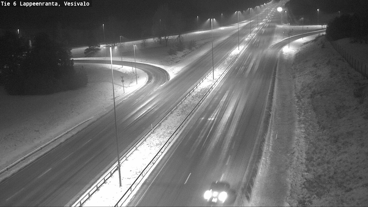 Weather Camera Image Väg 6 Villmanstrand, Vesivalo, Lappeenranta, Etelä-Karjala