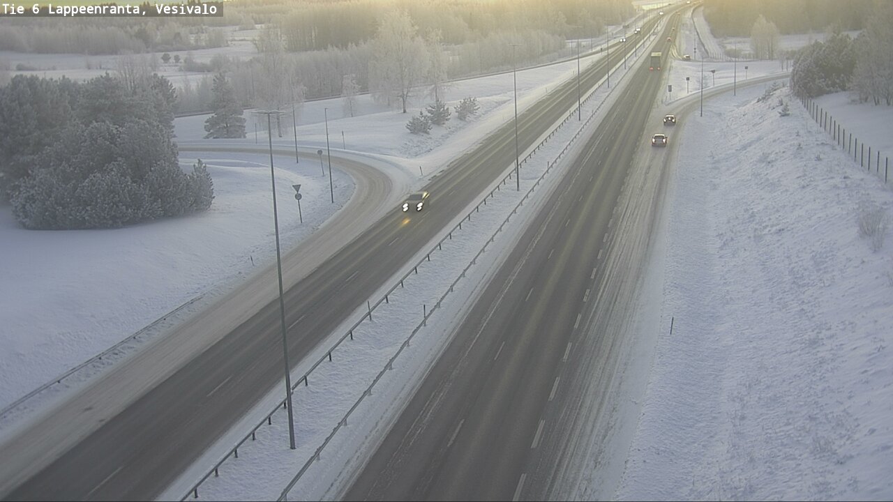 Kelikamerat Kuva Tie 6 Lappeenranta, Vesivalo, Lappeenranta, Etelä-Karjala