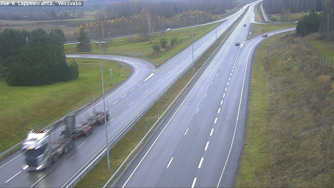 Kelikamerat Kuva Tie 6 Lappeenranta, Vesivalo, Lappeenranta, Etelä-Karjala