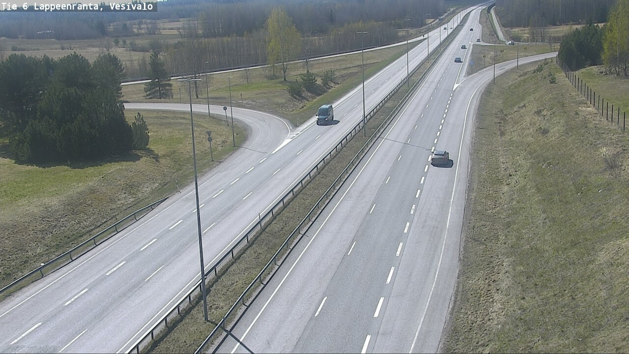 Kelikamerat Kuva Tie 6 Lappeenranta, Vesivalo, Lappeenranta, Etelä-Karjala