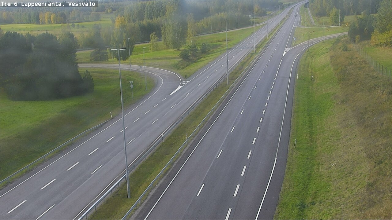 Kelikamerat Kuva Tie 6 Lappeenranta, Vesivalo, Lappeenranta, Etelä-Karjala