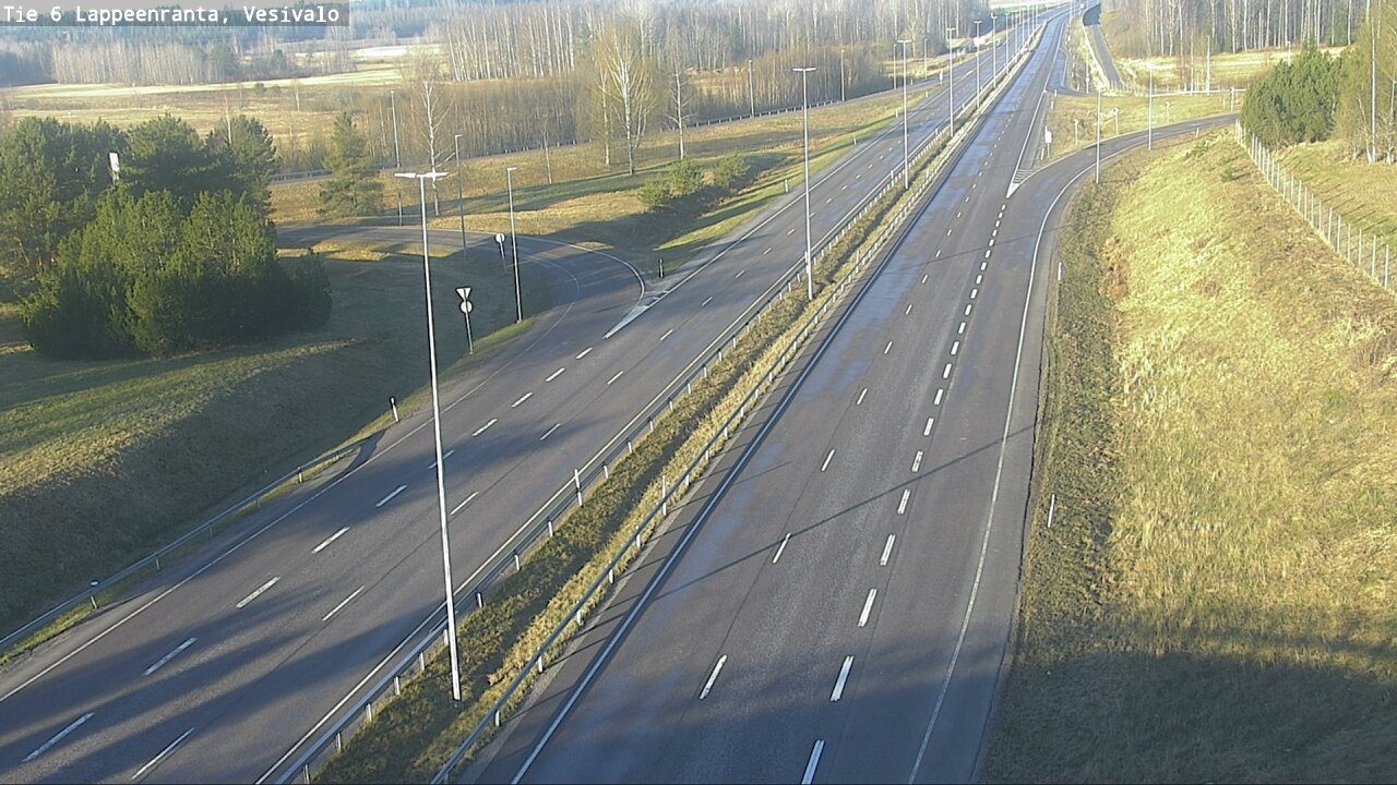 Kelikamerat Kuva Tie 6 Lappeenranta, Vesivalo, Lappeenranta, Etelä-Karjala